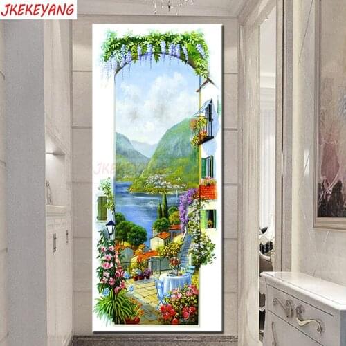Large size 5d DIY Diamond Painting "Beautiful scenery" Full Square/round Drill Cross Stitch Diamond Embroidery Y3556