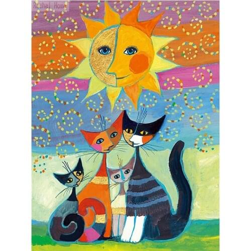 Diamond Embroidery Diy Diamond Painting Cross Stitch Kits Diamond Mosaic cartoon animals Full Square Diamond EmbroideryDS134