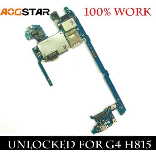 Aogstar Unlocked For G4 Boards Mobile Electronic Panel Motherboard 32GB For LG G4 H815 International Edition Mainboard With OS
