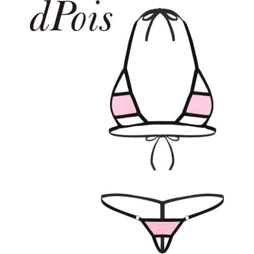 DPOIS Striped Swimwear