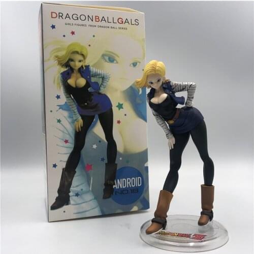 Action Figure Lunchi Videl lazuli Android 18 Launch Kawaii Anime Figma Girl Toys Model 20cm