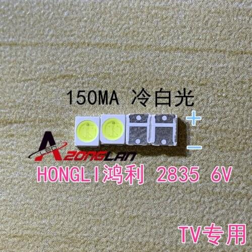 Hongli TRONIC LED Backlight 1210 3528 2835 1W 6V 100LM Cool white LCD Backlight for TV TV Application