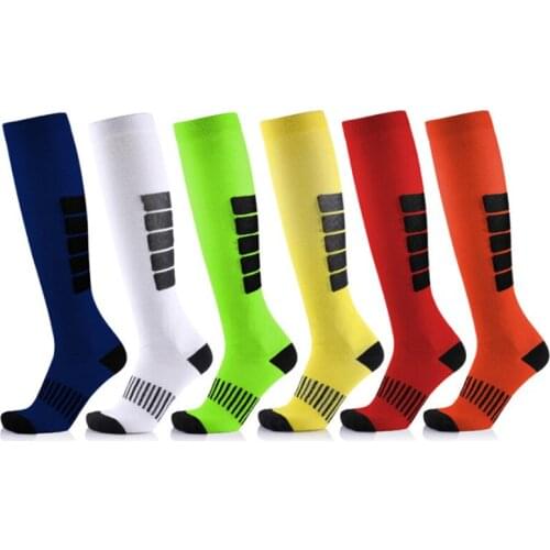 Compression Socks Unisex 6 Pairs/lot Antifatigue Running Cycling Socks Relief Pain Sweat Absorbent Breathable Stocking
