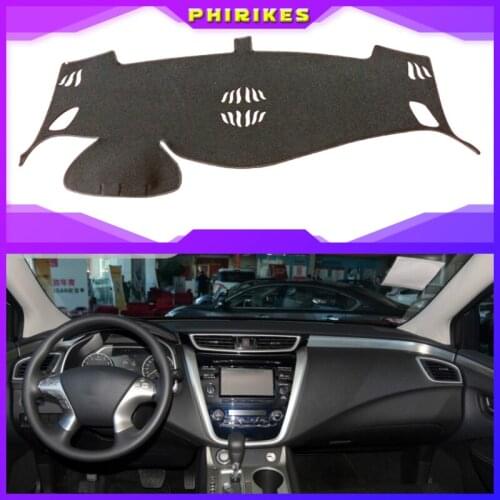 For Nissan Murano 2015 2016 2017 Car Dashboard Cover Mat Pad Sun Shade Instrument Protect Carpet Accessories