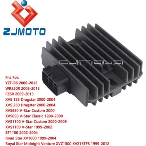 Motorcycle SH650D-11 Voltage Regulator Rectifier For Yamaha YZF-R6 WR250R FZ6R XVS1100 XVS650 V-Star XVS 125 250 Dragstar