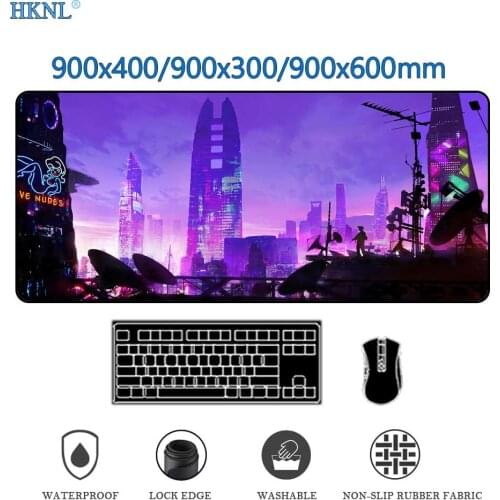 Mouse Pad Purple Table Gaming Computer Carpet Mouse Mat Mouse Pads Mesa Gamer Accessories League of Legends Mausepad Anime 90x40