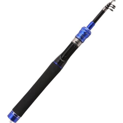 Portable Fishing Gear Ultra-Light Carbon Fiber Telescopic Fishing Rod 1.5 M 1.8 M2.1 M2.4 Mfishing Gear