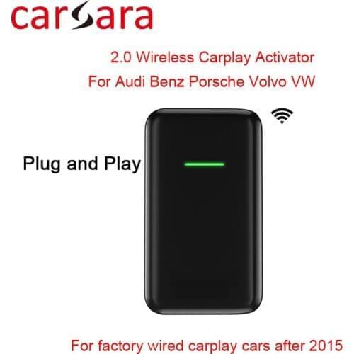 Wired to Wireless CarPlay Dongle IOS 14 Adapter for Buick Land Rover Hyundai Honda Peugeot Alfa Romeo VW Jeep Chevrolet