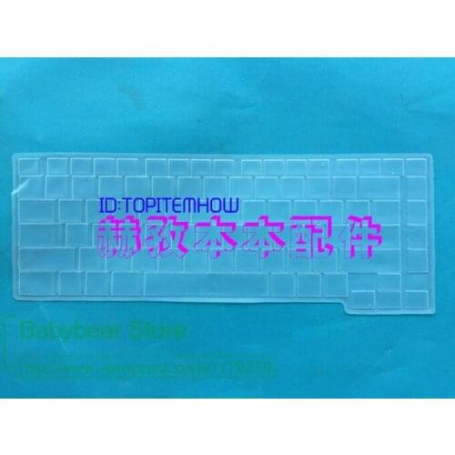 For Toshiba L650 L650D L750 X505 C655 L750D Transparent Clear Silicone Keyboard Cover Skin Protector