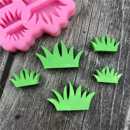 Grass Silicone Mold Lace Mat Fondant Mould Cake Decorating Tool Chocolate Gumpaste Sugarcraft Kitchen Accessories