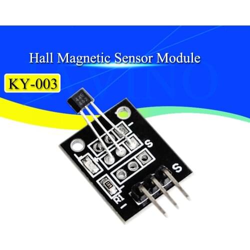 KY-003 A3144 Standard Hall Magnetic Sensor Module Works with Arduino Boards for Arduino