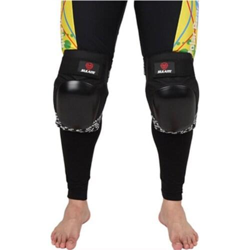 SULAITE Sports Motocross Knee Protector Pads Skiing Snowboarding Protective Knee Brace Support Cycling Bicycle Protector Guard