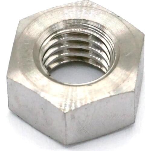 LOT 4 M8x1.25mm TC4 GR5 Ti Titanium Hex Head Screw Nuts Anti Acid Corrosion For Bike