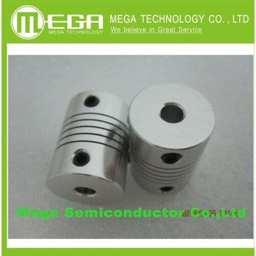 10pcs/lot 3D printer Stepper Motor Flexible Coupling Coupler /Shaft Couplings 5 mm*8mm**25 mm Dropshipping Automation Kits