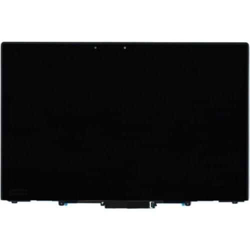 14.0" FRU 01YT248 01YT249 For Lenovo X1 Yoga 3rd Gen Laptop Touch Digitizer LCD Display Assembly WQHD LED Screen New With Bezel