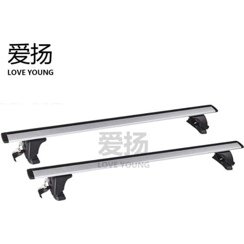 Roof top rack for car Aiyang general car automobile roof luggage rack bicycle frame bar rack travel business car modification