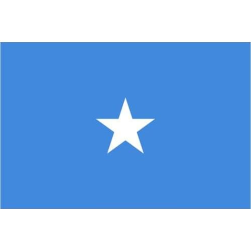 Free shipping aerlxemrbrae flag Somalia flag Banner 3ft X 5ft Polyester Somalia National flag