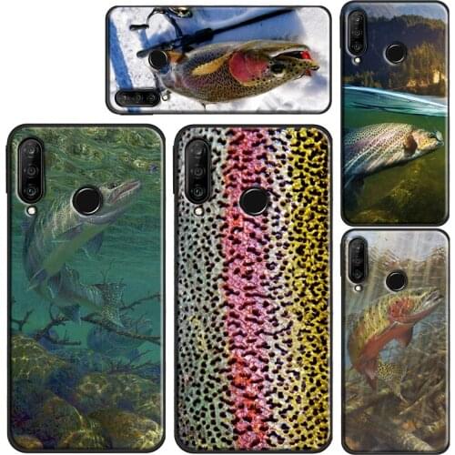 Rainbow Trout Fishing Skin Case for Huawei Honor 7A Pro 7C 10i 9 10 20 Lite 8X 9X 8A 8C 8S Nova 5T Y6 Y9 Y7 2019