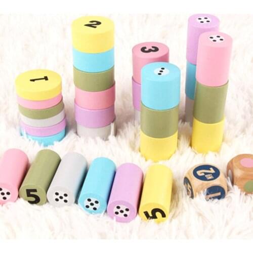 Childrens layer stack high pumping blocks adult parent-child boys and girls game stacked music table game toys exercise