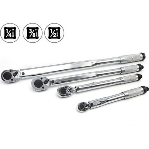 Torque Wrench 0.5-500N.m 1/4 3/8 1/2 Square Drive High-accuracy Car Bike Repair Hand Tools Spanner Torque Key