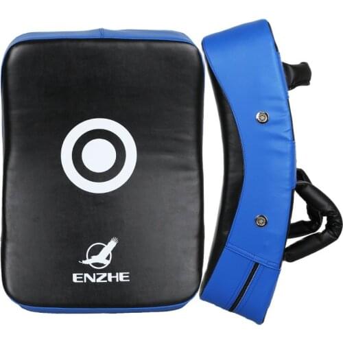 55*39*12cm curved Boxing pad TKD foot Target Kick mitt MMA Punch Shield Mitts pads karate Targets muay thai Focus Punching Pad