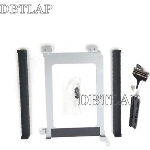 FOR Dell XPS 15 9560 9550 9570 HDD Cable +Caddy +Rubber Rail