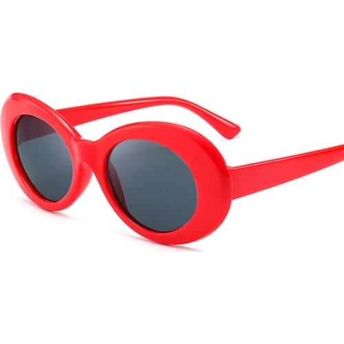 Fashion Oversized Sunglasses Women Vintage Oval Design Ladies Sunglasses Plastic Big Frame Black Mirror Gradient Oculos