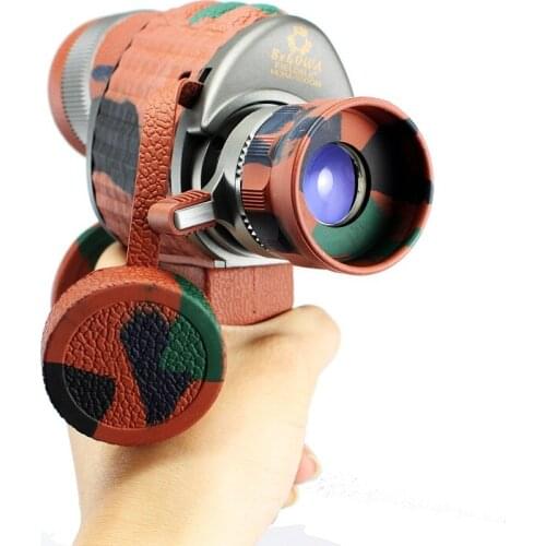 8x40 Monocular Telescope with Handle HD Wide Angle Monoculars Handheld Outdoor Camping Hiking Bird-watching Telescopes