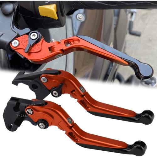 Fit For Duke 690 690DUKE 2008 2009 2010 2011 Motorcycle Folding Extendable CNC Brake Clutch Levers Colors Can Be Freely Matched