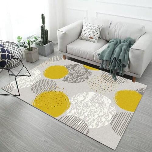 1314 modern simple Nordic carpet living room coffee table household carpet stripe carpet bedroom decor living room rug