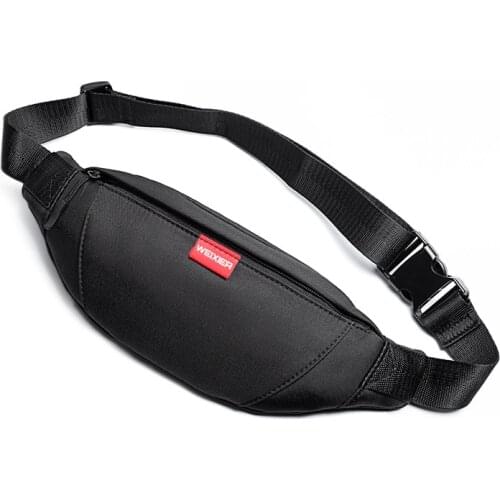 Waterproof Oxford Men Waist Bag Casual Shoulder Chest Crossbody Belt Pack High Quality Purses Fanny Pack