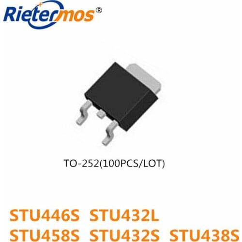 100PCS STU446S STU446 STU432L STU432 STU458S STU458 STU432S STU432 STU438S STU438 TO252 HIGH QUALITY
