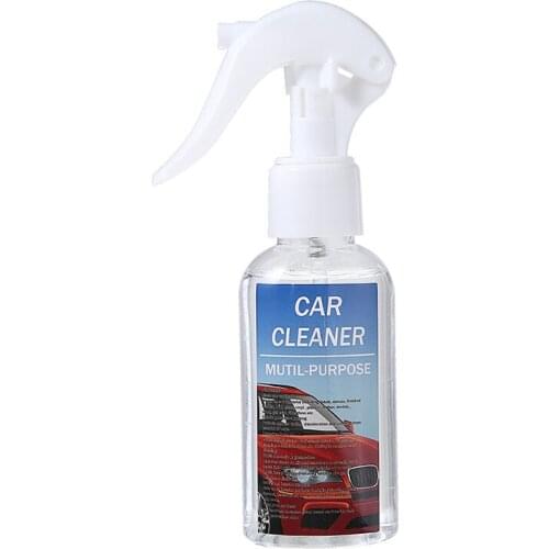 1pc 100ML Car Multi-Functional Foam Cleaner All Purpose Water Cleaner Auto Interior Cleaning Agent Home Anti-damage Coating Tool