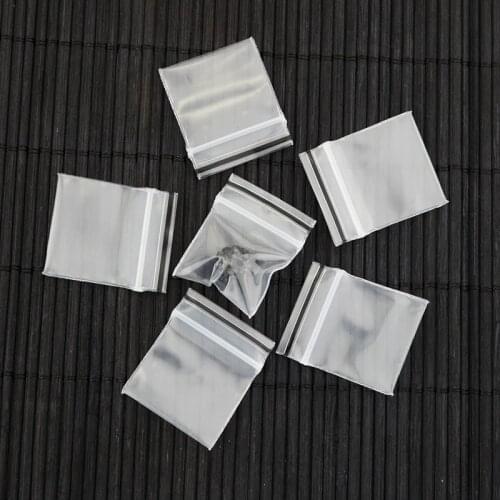 1000pcs/lot 2.5x3cm PE Transparent Plastic Gift Packaging Bags For Rings Earrings Jewelry Mini Ziplock Bags (1bag=100pcs)