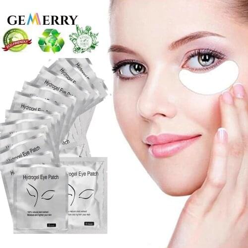 200/100 Pcs Patches for Building Eyelash Pads Eye Gel Patches Under for Lash Extension Lint Free Paper-Patch Free Stickers