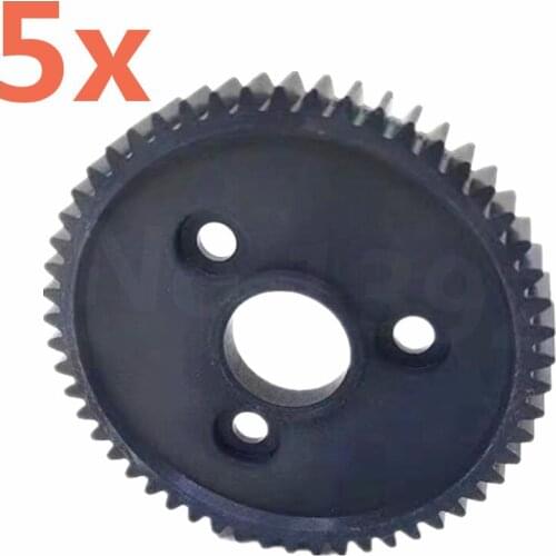 5Pieces RC Cars Heavy Duty Hardened Steel Spur Gear 54T for Traxxas Slash 4x4 Stampede 4x4 Trxxas 1/10 SUMMIT Trxxas 1/10 E-REVO