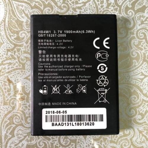 10pcs 1750mAh HB4W1 HB4W1H 3.7V Phone Battery for Huawei Ascend G510 G520 G525 C8813 C8813Q C8813D T8951 U8951 W2 Battery