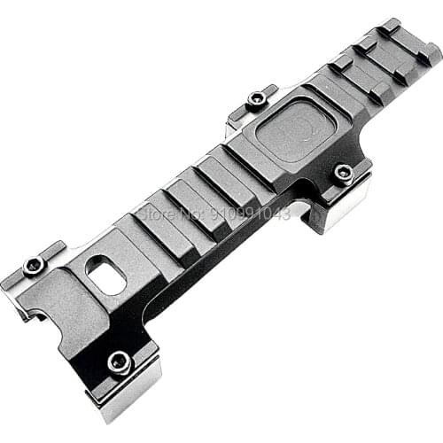 Aluminum 20mm Picatinny Weaver Scope Rail Mount Base Claw for MP5 G3 Series Airsoft Gun Hunting Mount with Wrench Wholesale