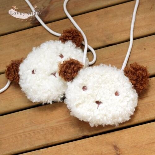 Baby Backpack 2021 Toddler Girls Boy Cute Fashion Plush Cross Messenger Bag Body Mini Purse Fleece Fur Shoulder Bag Kids Kawaii