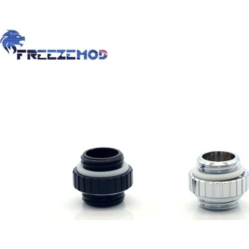 FREEZEMOD Double Male Fitting ,Male-Male G1/4 ''Thread Mini Dual External Thread Hexagonal Fixed Adapter Water Cooler Modding