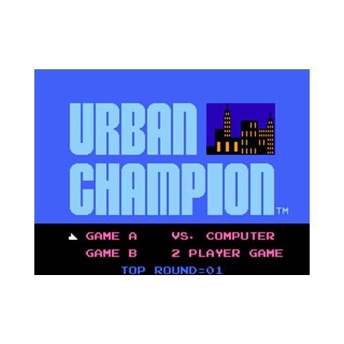 Urban Champion Region Free 8 Bit Game Card For 72 Pin Video Game Player
