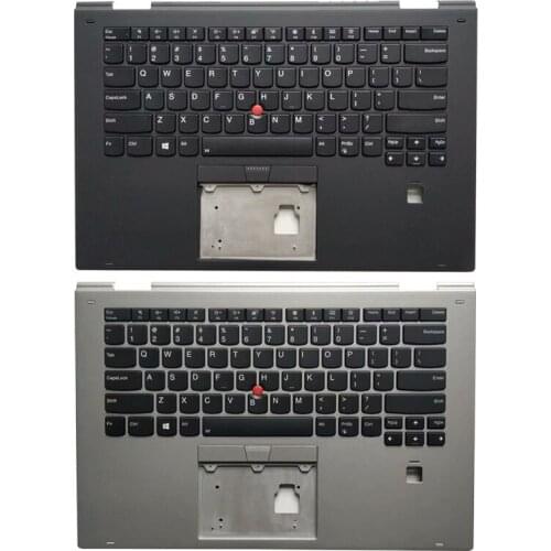 US keyboard FOR Lenovo ThinkPad X1 Yoga 2nd Gen Backlit US keyboard with Palmrest SM10M69725/SM10M69731