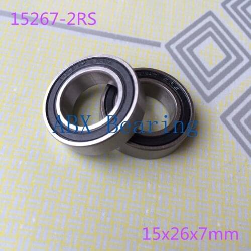 15267-2RS bearing 15x26x7 mm 15267 RS bearing bike wheels bottom bracket repair bearing MR15267 Free shiping 15*26*7mm