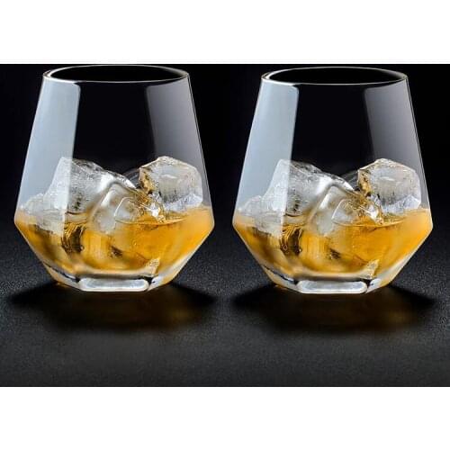 Luxury Crystal Wine Glasses Set Modern Whiskey Brandy Tequila Drink Game Glass Cup Set Gift Vasos Chupito Bar Accessories DG50BS