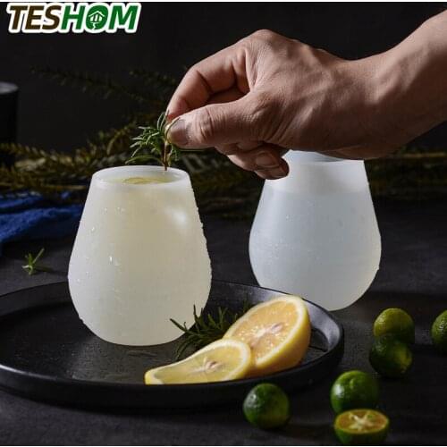Luminous Drinkware Tools Coffee Cup Solid Color Water Gargle Cup for Travel Tea Glass Cup Silicone Cups Travel Portable