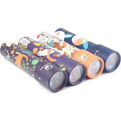 Creative Paper Cartoon Rotating Kaleidoscope Children Educational Toys