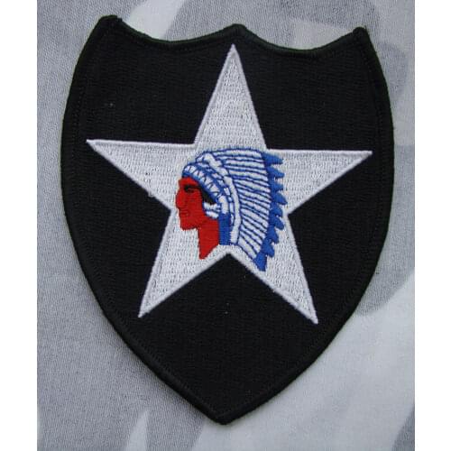 WW2 WWII US ARMY 2ND INFANTRY DIVISION SOLDIER SHOULDER MILITARY PATCH - World military Store