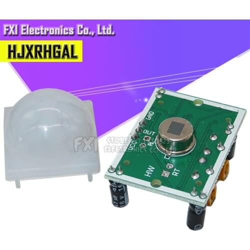 1pcs SR501 HC-SR501 Adjust Pyroelectric Infrared PIR module Motion Sensor Detector Module new