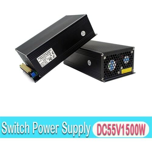 AC DC 55V Power-Supply DC55V 1500W Transformer 110V 220V AC-DC LED Driver Power Supply Unit for CNC Router Stepper Motor