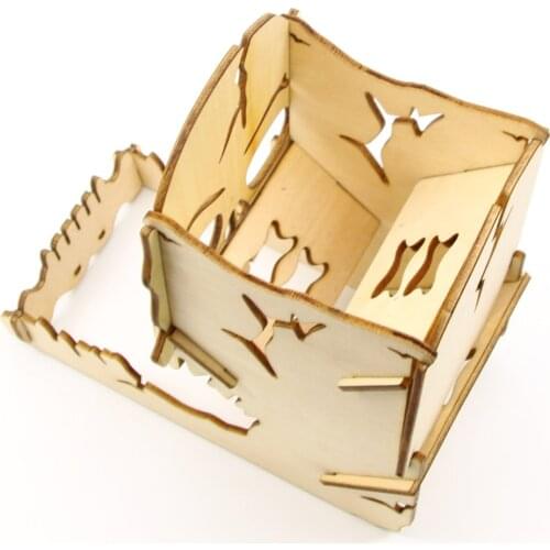 Skeleton Style Dice Tower Standard Size Dice Tower for RPGs and Board Games